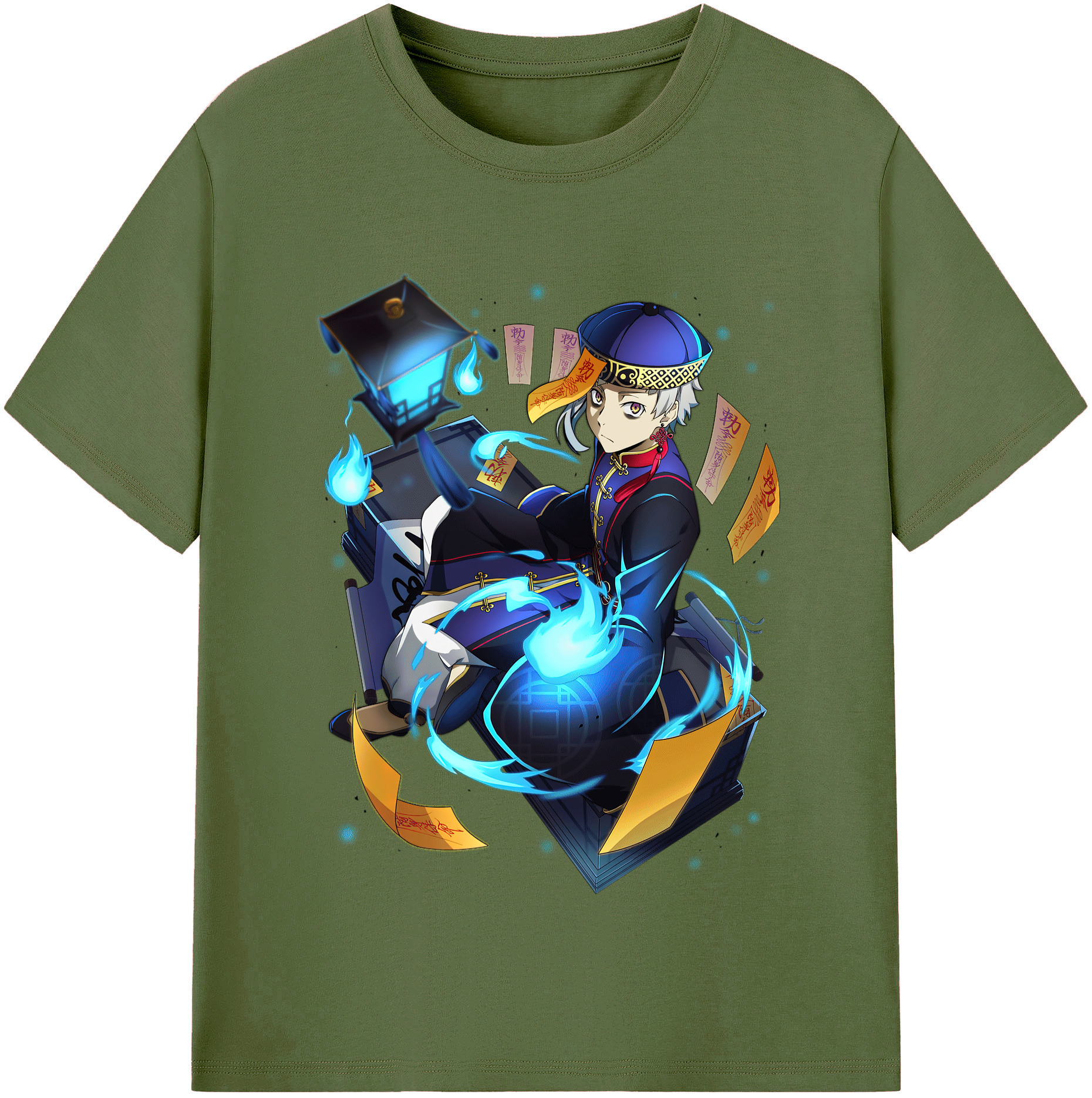 （画像用） 文豪ストレイドッグス Bungo Stray Dogs 綿100％半袖Tシャツ（フロントプリント）